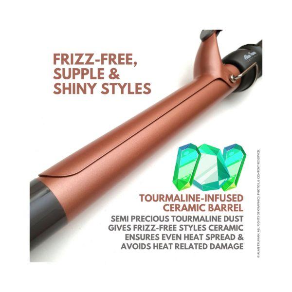Alan Truman Gold Ceramic Curler - 25 mm 1's - Rollers & Curlers