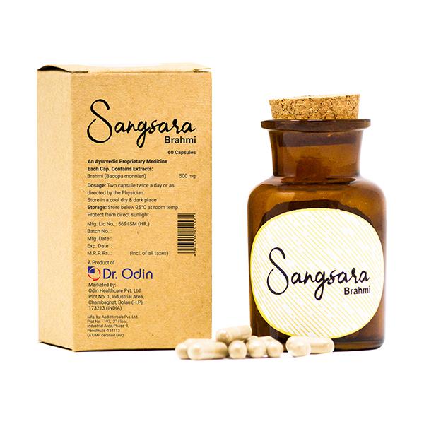 Dr. Odin Sangsara Brahmi Capsule 60's - Speciality Medicines