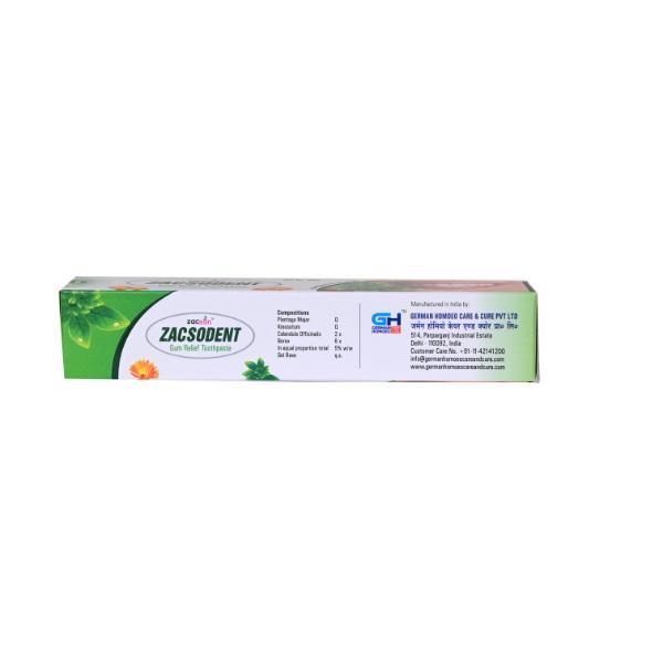 GH Zacson Zacsodent Gum Relief Toothpaste 100 gm - Personal Care(Homeopathy)