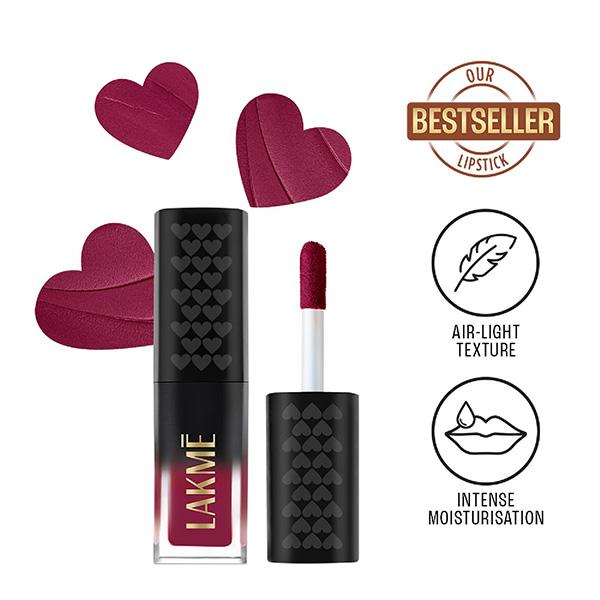 Lakme Xtraordin-airy Lip Mousse Mini - Mauve Mischief 1.8 g - Liquid Lipsticks