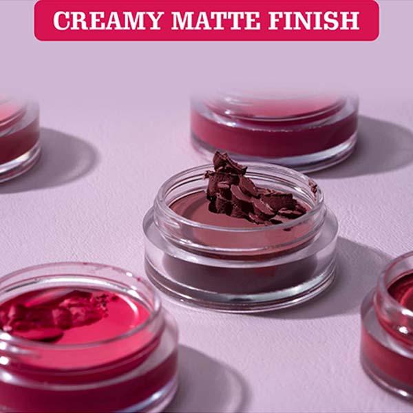 Aravi Organic Long Lasting Matte Finish Lip and Cheek Tint For Lips, Eyelid and Cheek - Rosy Rush 8 gm - Blushes