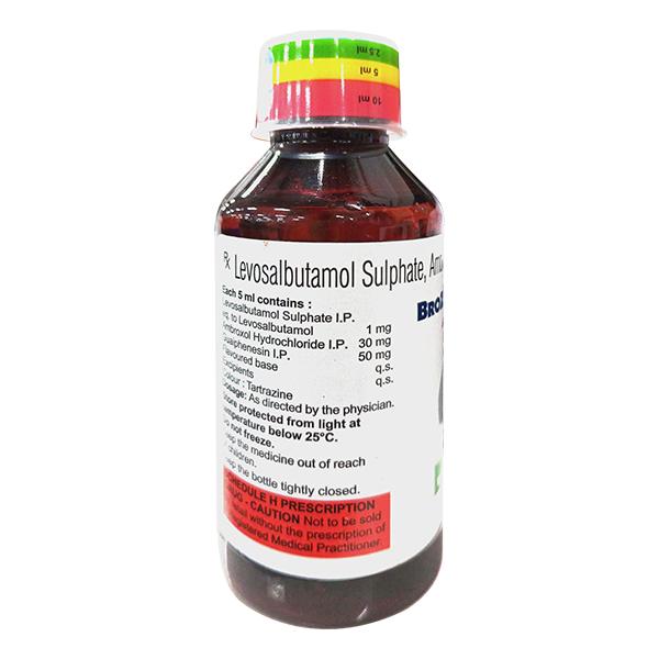 BROZEET LS 1 MG SUGAR FREE Expectorant 100ml - Asthma/COPD-Ast