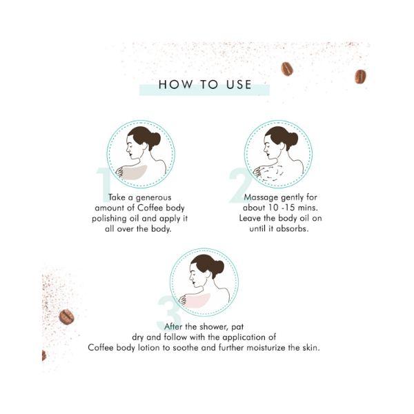 mCaffeine Double-Up Moisturization Set - Pre & Post Shower 300 ml - Lotions & Creams