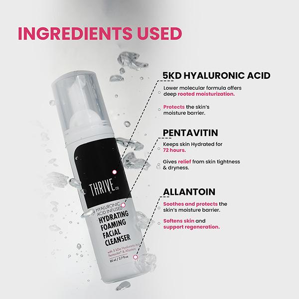 Thriveco Hydrating Foaming Cleanser 80 ml - Scrubs & Exfoliants