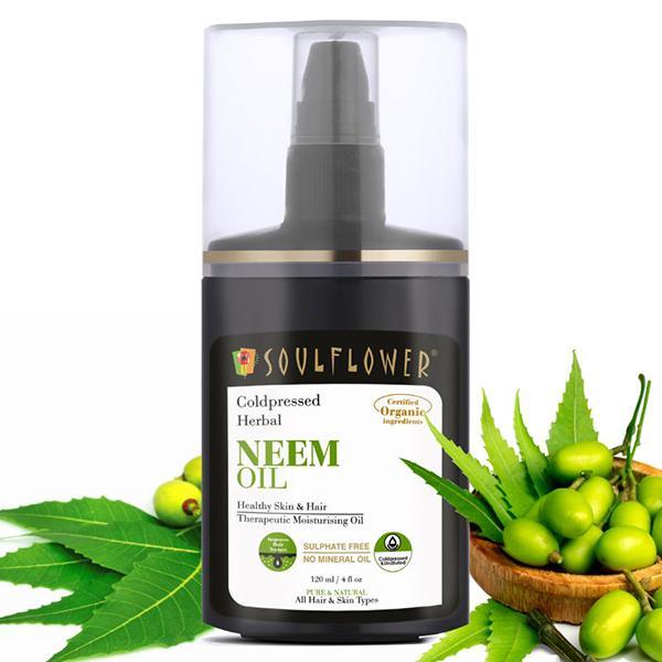 Netmeds | Soulflower Neem Oil 120 ml