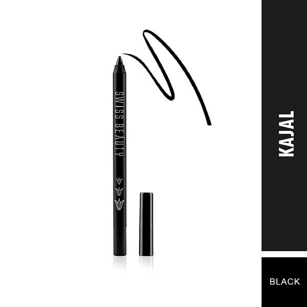 Netmeds | Swiss Beauty Soft Kohl Kajal - (Black) 1.8 gm