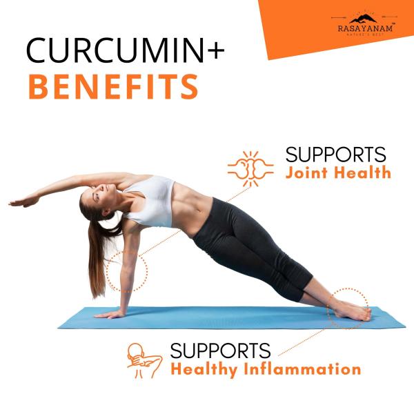 Rasayanam Curcumin+ 1500 MG Capsules 60's - Herbal Dietary Supplement