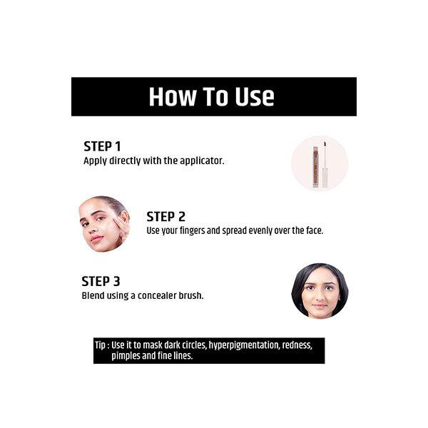 Insight Cosmetics Make Up Essentials 2X Cover Master Concealer - 06 Golden Russet 6ml - Concealer