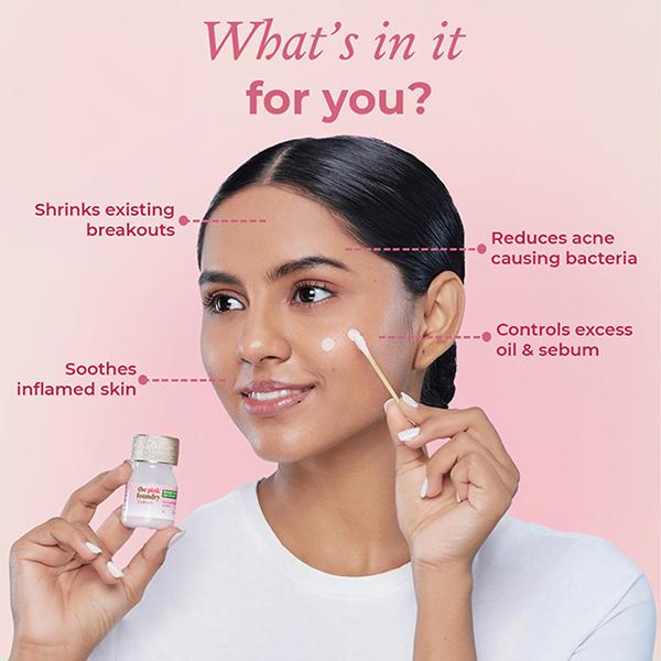 The Pink Foundry Overnight Acne Spot Corrector 15 ml - Skin-Treatment