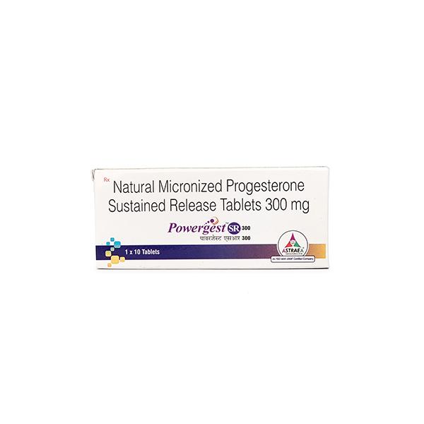 POWERGEST SR 300mg Tablet 10's - Hormonal Therapy-Oes