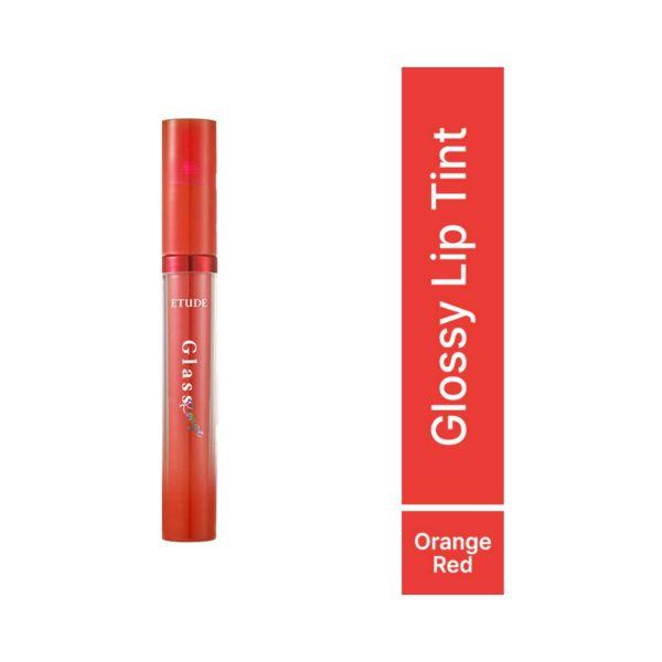 ETUDE Glass Rouge Tint RD301 Sunset Glow 3.2 gm - Lipsticks