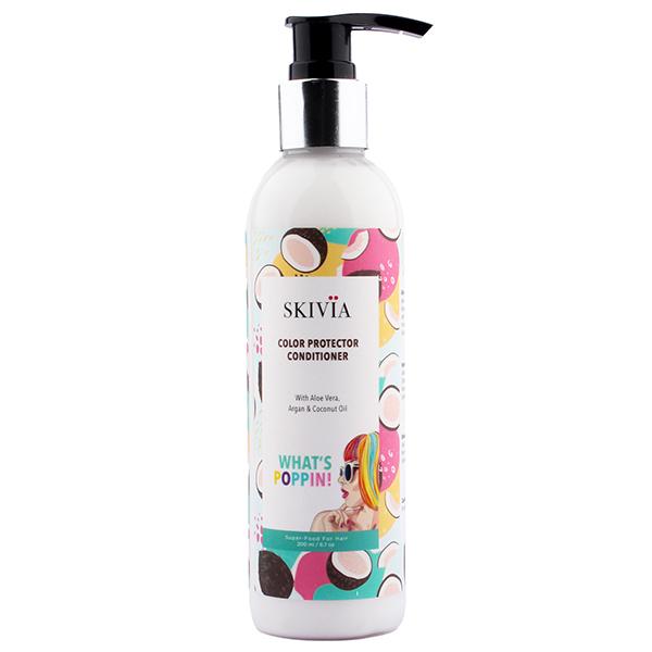 Skivia Color Protector Conditioner With Vitamin E & Argan Oil 200 ml - Conditioners