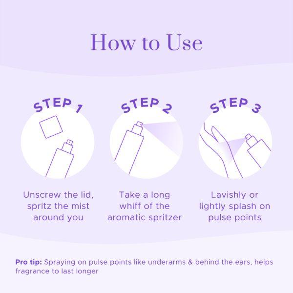 PureSense Charm Sweet Violet Body Mist 150 ml - Body Mist/Spray