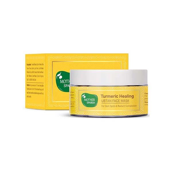 Mother Sparsh Turmeric Healing Ubtan Face Mask For Dark Spots & Radiant Complexion 50 gm