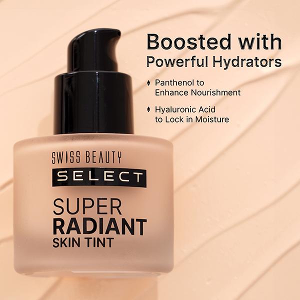Swiss Beauty Select Super Radiant Skin Tint Sand Glow 30 gm - Foundation