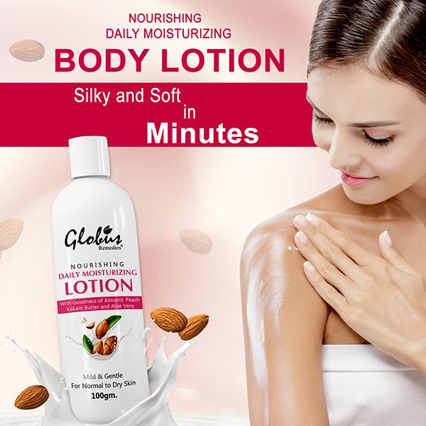 Globus Naturals Creamy Dream Body Care Combo Daily Moisturizing Body Lotion and Gold Face Cream 200 gm - Creams, Lotions & Oils