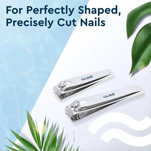 GUBB Nail Cutter Set - Toe Nail Clipper & Finger Nail Cutter 90 gm - Nail Care