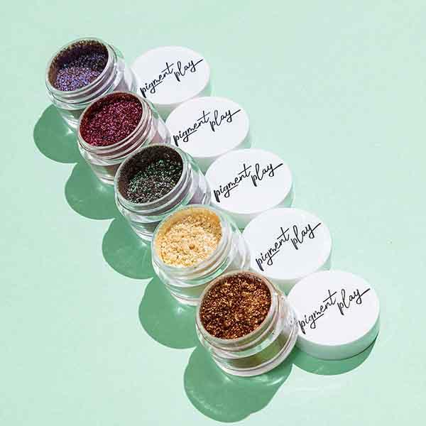 Pigment Play Iridescent Loose Pigment Powder - Amazon Gold 2 gm - Loose Powder