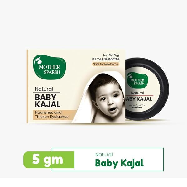 Netmeds | Mother Sparsh Natural Baby Kajal 5 gm