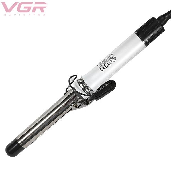 VGR V-527 Professional 25mm Barrel Hair Curler with Titanium Coating Curling Wand 1's - Rollers & Curlers