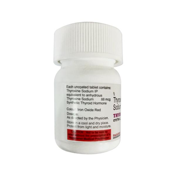 THYROX 88 Tablet 120's - Hypothyroidism