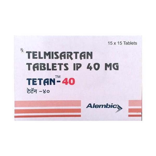 Tetan 40mg Tablet 15'S - Hypertension-Ang