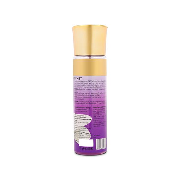 Bella Vita Organic Luxury Date Woman Body Mist 150 ml - Body Mist/Spray