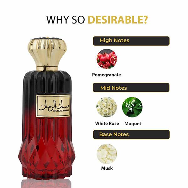 RIHANAH Musk AL Roman Perfume for Men & Women 100 ml - Perfumes (Edt/Edp)