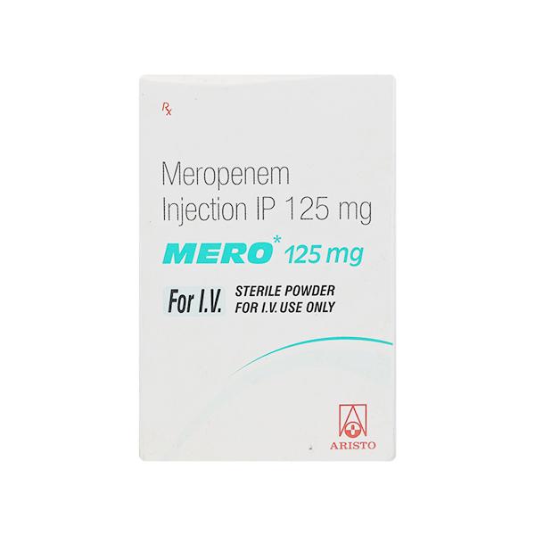 Mero 125mg Injection 1'S - Bacterial Infections-OBL