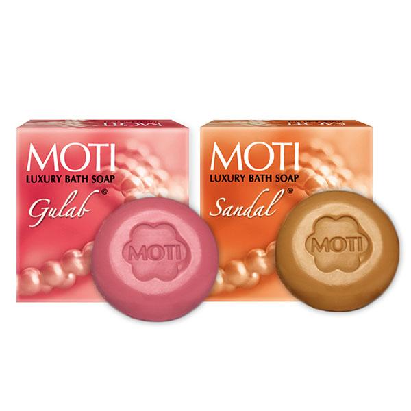 Moti Luxury Bath Soap Sandal 150 gm - Soaps