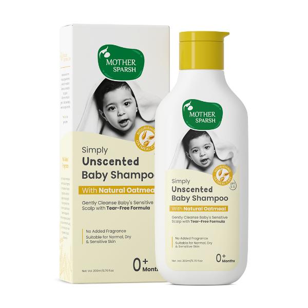 Netmeds | Mother Sparsh Simply unscented baby shampoo 200 ml