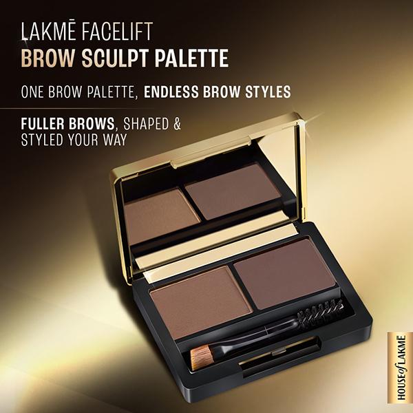 Lakme Facelift Brow Sculpt Palette 4.5 gm - Eye Shadow Palettes