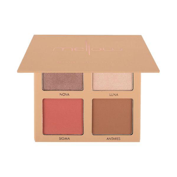 Mellow Cosmetics Stardust Glow Palette Medium To Dark 169 gm - Face Palettes