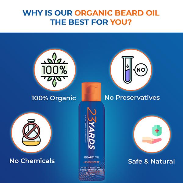 23 Yards Beard Oil for Men 50 ml - Beard Oil