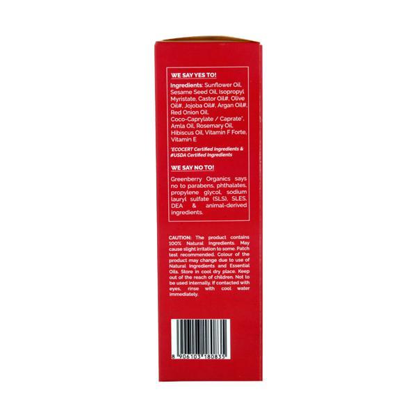 Greenberry Organics Red Onion Oil 100 ml - Hair Oils