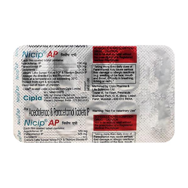 NICIP AP Tablet 10's