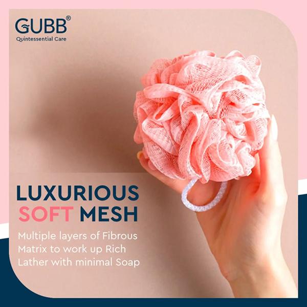 Gubb Exfoliating Bath Loofah - Coral 1's - Loofahs & Sponges