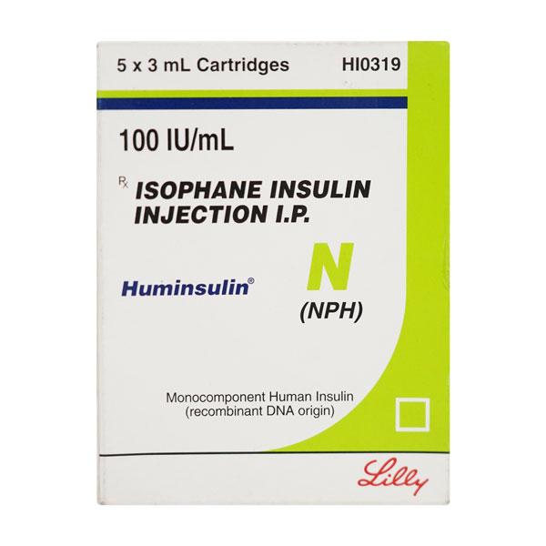 Huminsulin N Cartridge 1X3ml - Diabetes-Ins