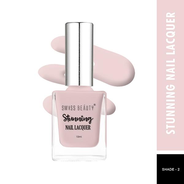 Swiss Beauty Stunning Nail Polish - (Shade-02) 10 ml - Nail Polish