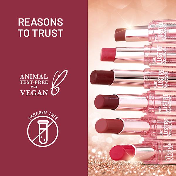 Swiss Beauty Pure Lustre Lipstick -True Nude 3.8 g - Lipsticks