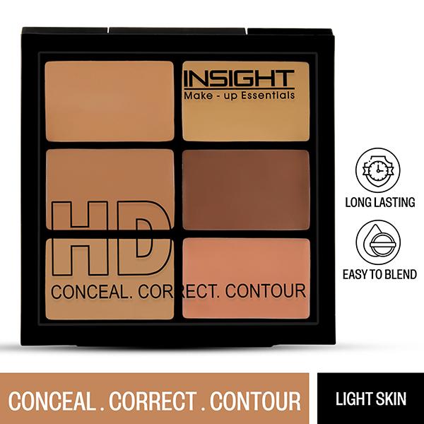 Insight Cosmetics Hd Conceal Correct Contour Light Skin 12 gm - Concealer