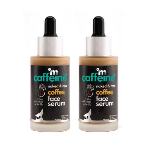 Netmeds | mCaffeine Coffee Hydrating Face Serum For Glowing Skin with Vitamin E for Sun Damage Protection 2's