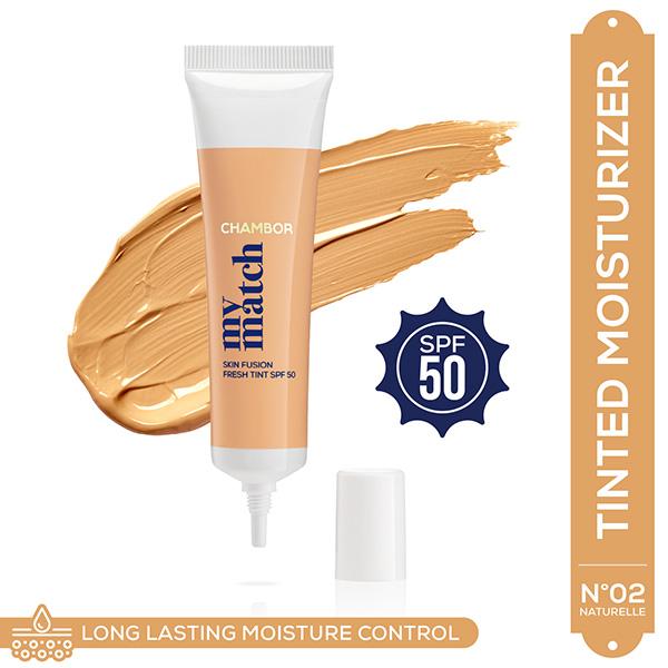 Netmeds | Chambor My Match Skin Fusion Fresh Tint SPF 50, Naturelle 30 ml