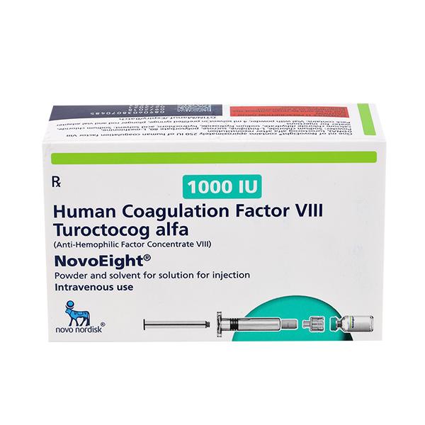 Novo Eight 1000IU Injection 1'S - Bleeding Disorders-Hae