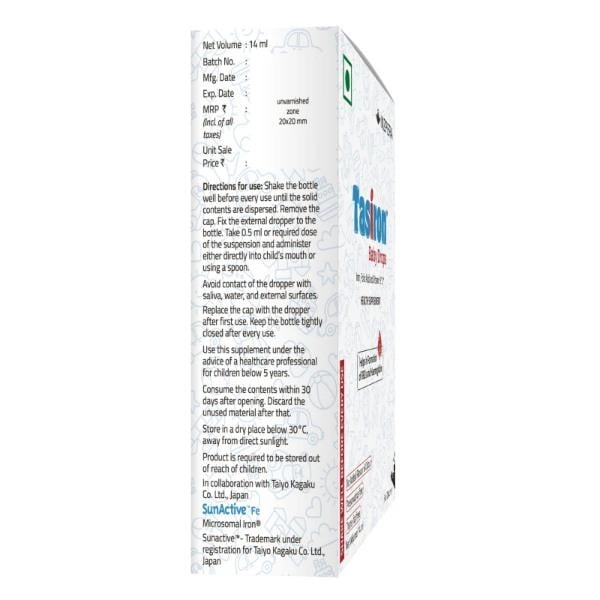 TASIRON BABY Drops 14ml - Anaemia-VMA