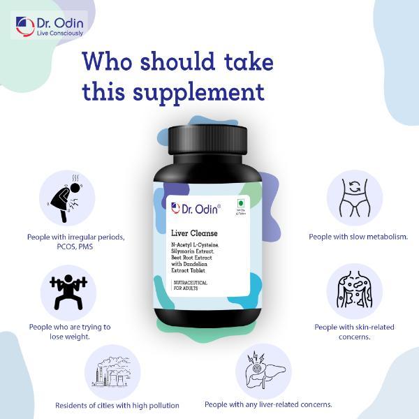 Dr. Odin Liver Cleanse Tablets 60's - Vital Health