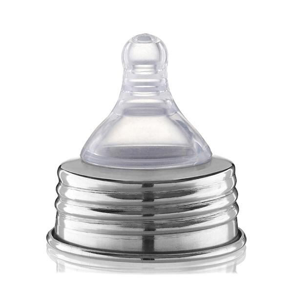 Buddsbuddy Premium Stainless Steel 3 in 1 Bottle 200 ml - Feeding & Nursing