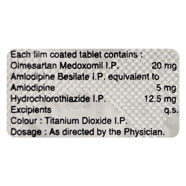 Olsar AH Tablet 10'S - Hypertension-Ang