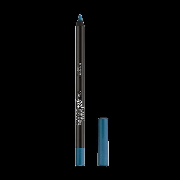 Deborah Milano 2-In-1 Gel Kajal & Eyeliner - 10 Light Blue 1.4 gm