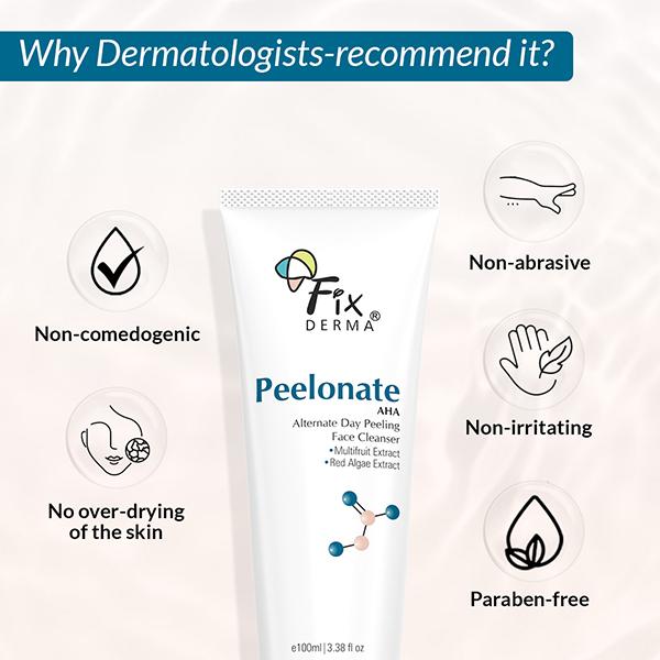 Fixderma Peelonate AHA Face Cleanser 100 ml - Face Gels
